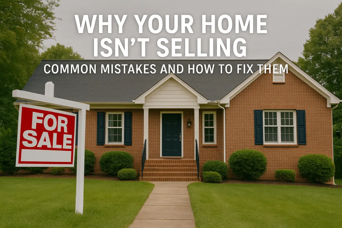 Why Your Home Isn’t Selling (And How to Fix It)