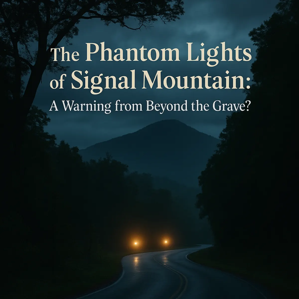 Phantom Lights of Signal Mountain: A Haunting Legend