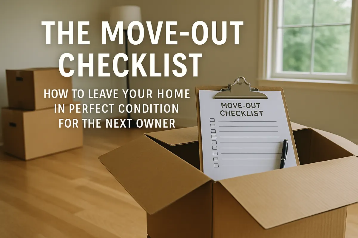 How to Leave Your Home in Perfect Condition for the Next Owner