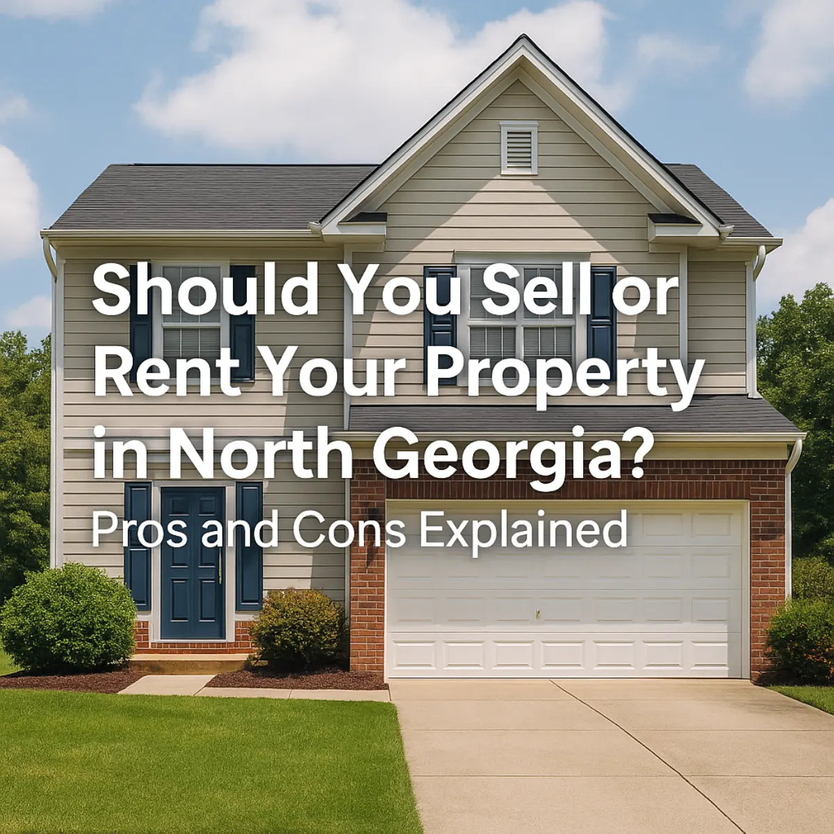 Sell or Rent in North GA? Pros and Cons (2025)