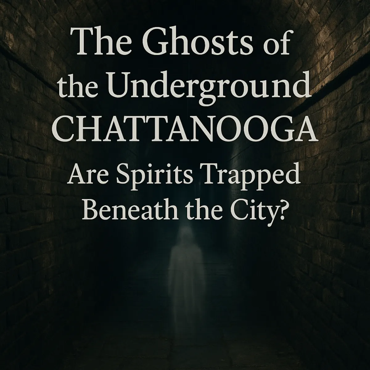 The Ghosts of the Underground Chattanooga: Are Spirits Trapped Beneath the City?