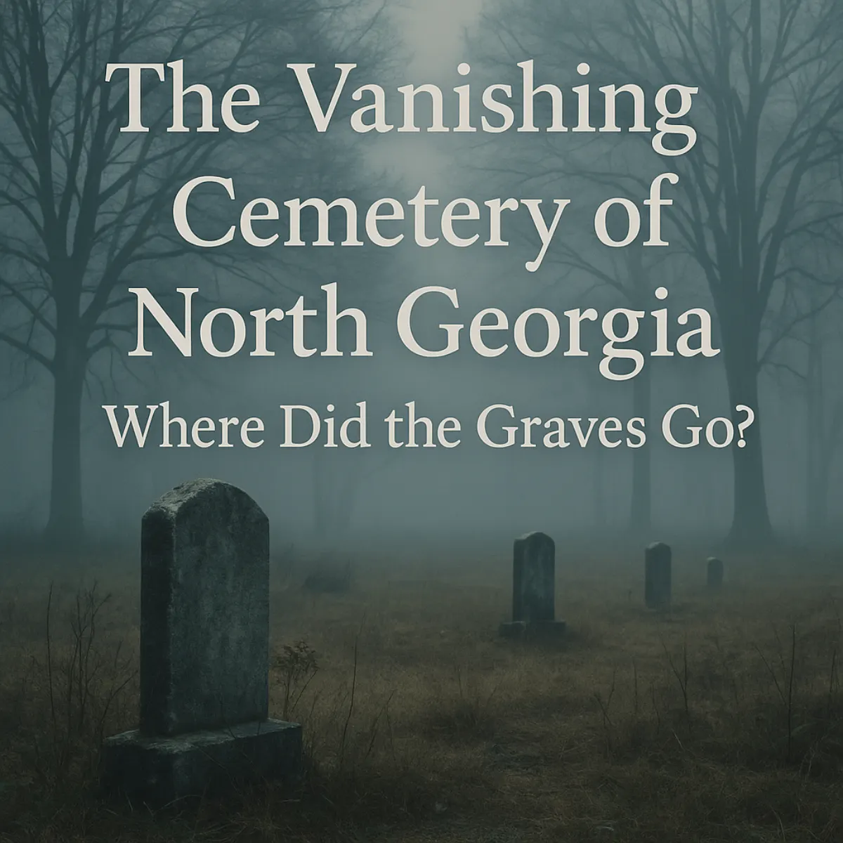 The Vanishing Cemetery of North Georgia: Where Did the Graves Go?