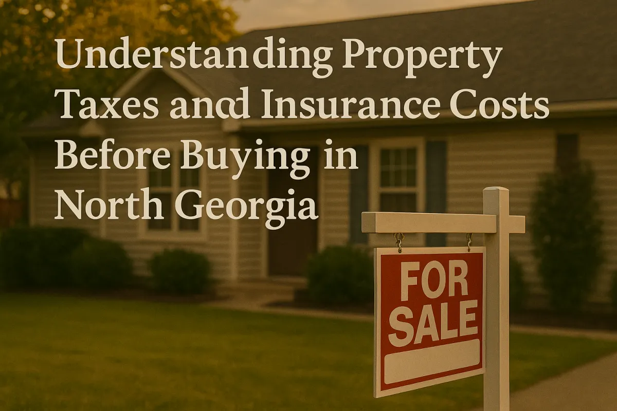North Georgia Property Taxes & Insurance Costs Explained (2025)