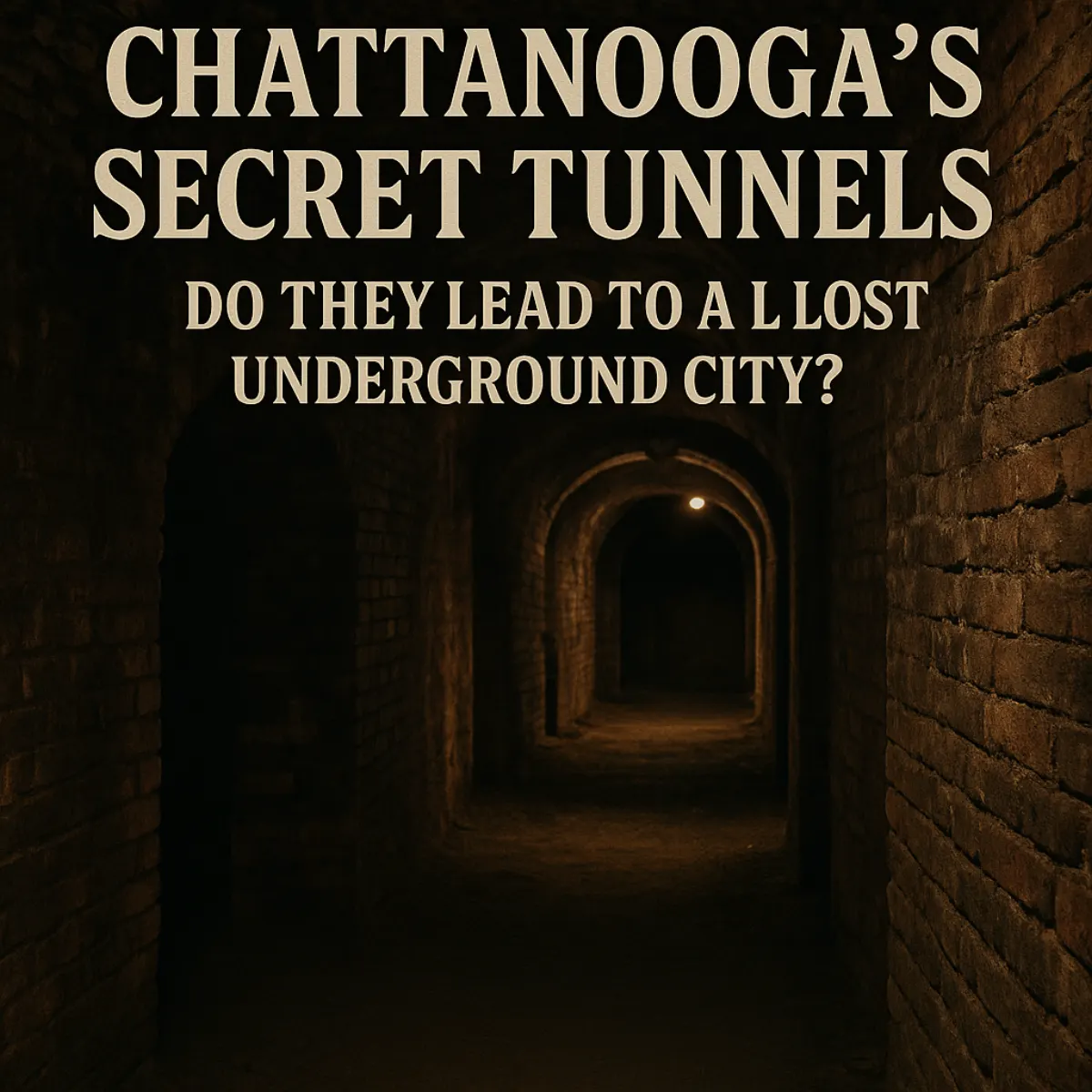 Do They Lead to a Lost Underground City?