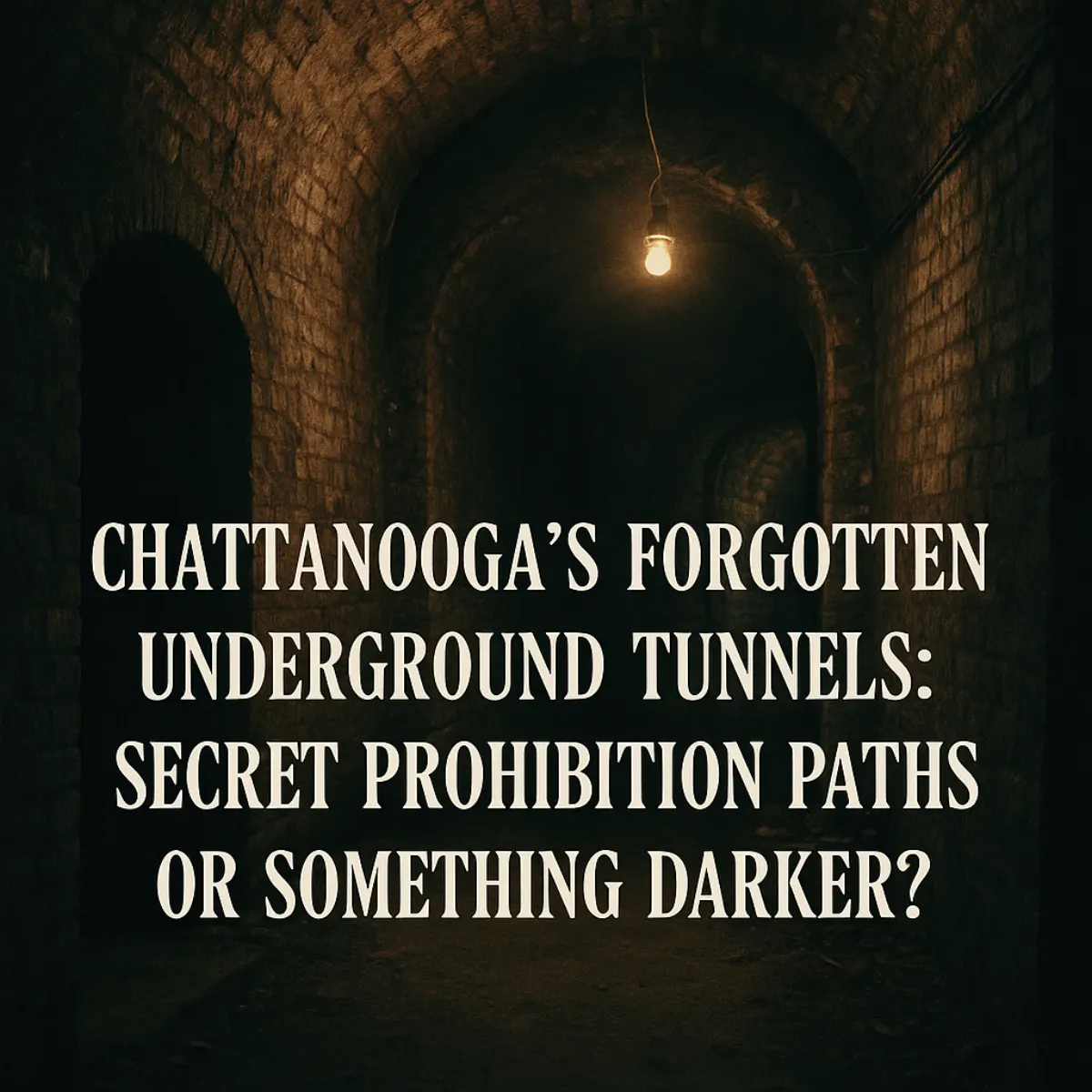 Chattanooga’s Forgotten Underground Tunnels