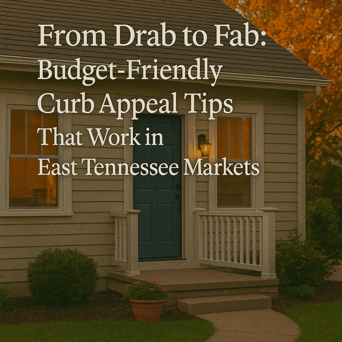Budget Curb Appeal Tips That Boost Home Value in East TN