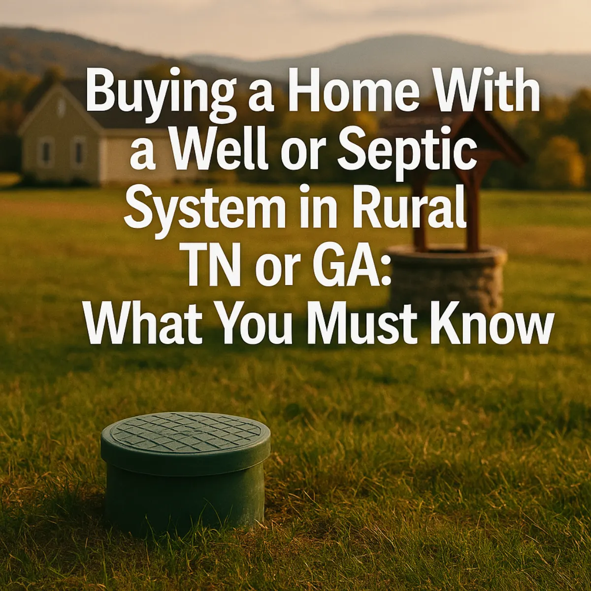 Buying a Home with a Well or Septic System: What You Need to Know
