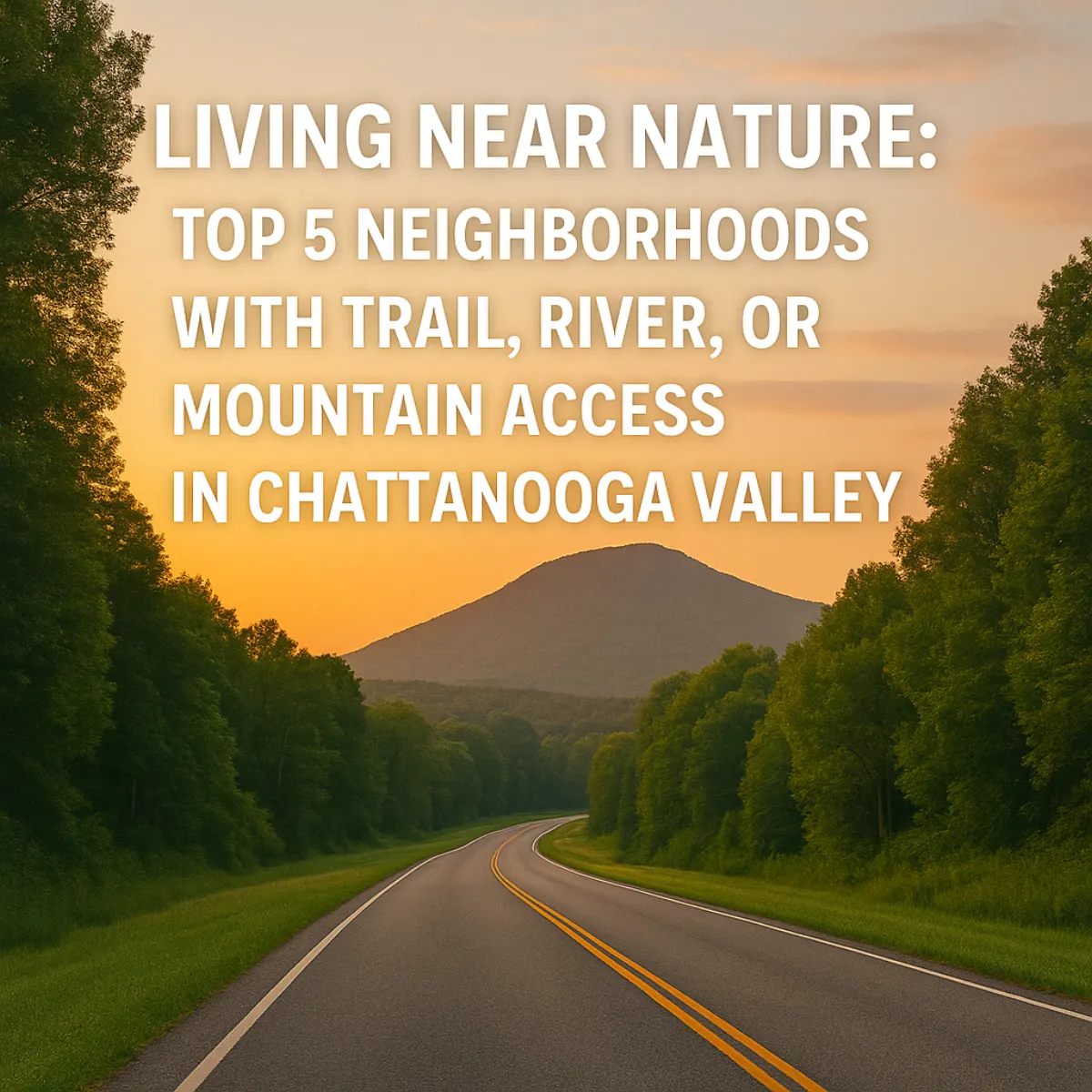 Chattanooga Valley Homes: Top 5 Neighborhoods Near Trails, Rivers & Mountains