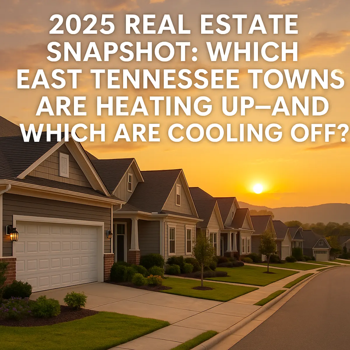 East Tennessee Real Estate 2025: Towns Heating Up vs. Cooling Off