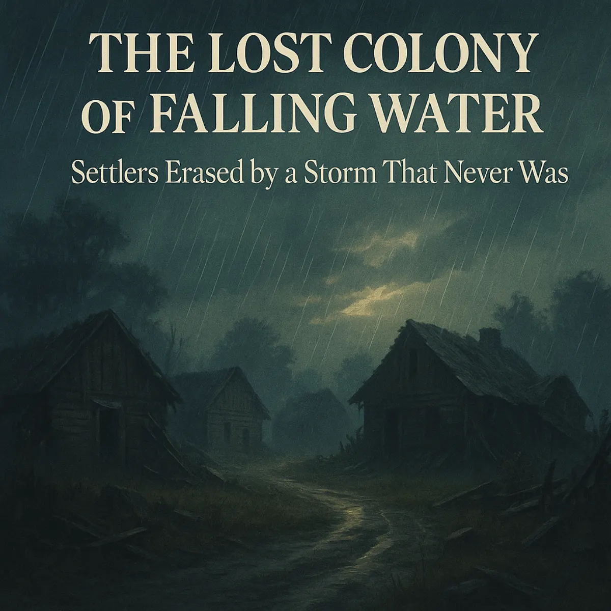 Lost Colony of Falling Water: The Storm That Never Was