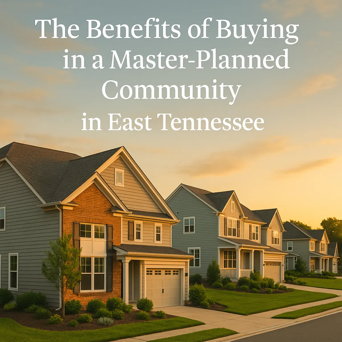 Benefits of Buying in a Master‑Planned Community in East Tennessee